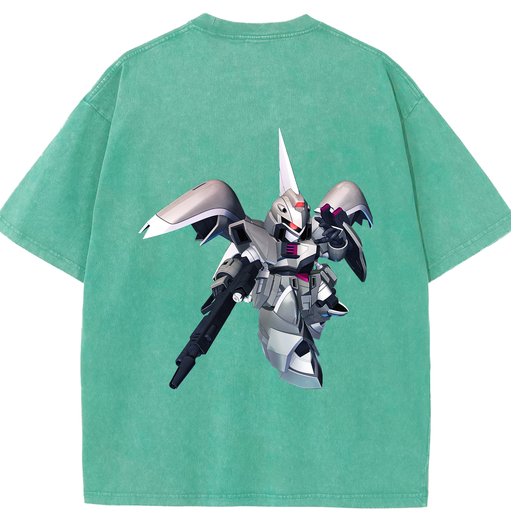 （画像用） 機動戦士ガンダム Mobile Suit Gundam 綿100% ヴィンテージ風 半袖Tシャツ（背面プリント）